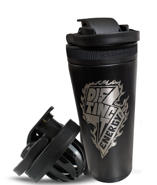 DE 26oz Stainless Steel Ice Shaker Bottle